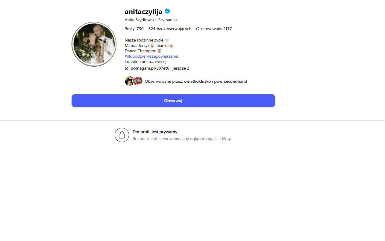 Panika wśród fanów. Żona chorego na glejaka Adriana ze ŚOPW zawiesiła profil. Dojmująca cisza