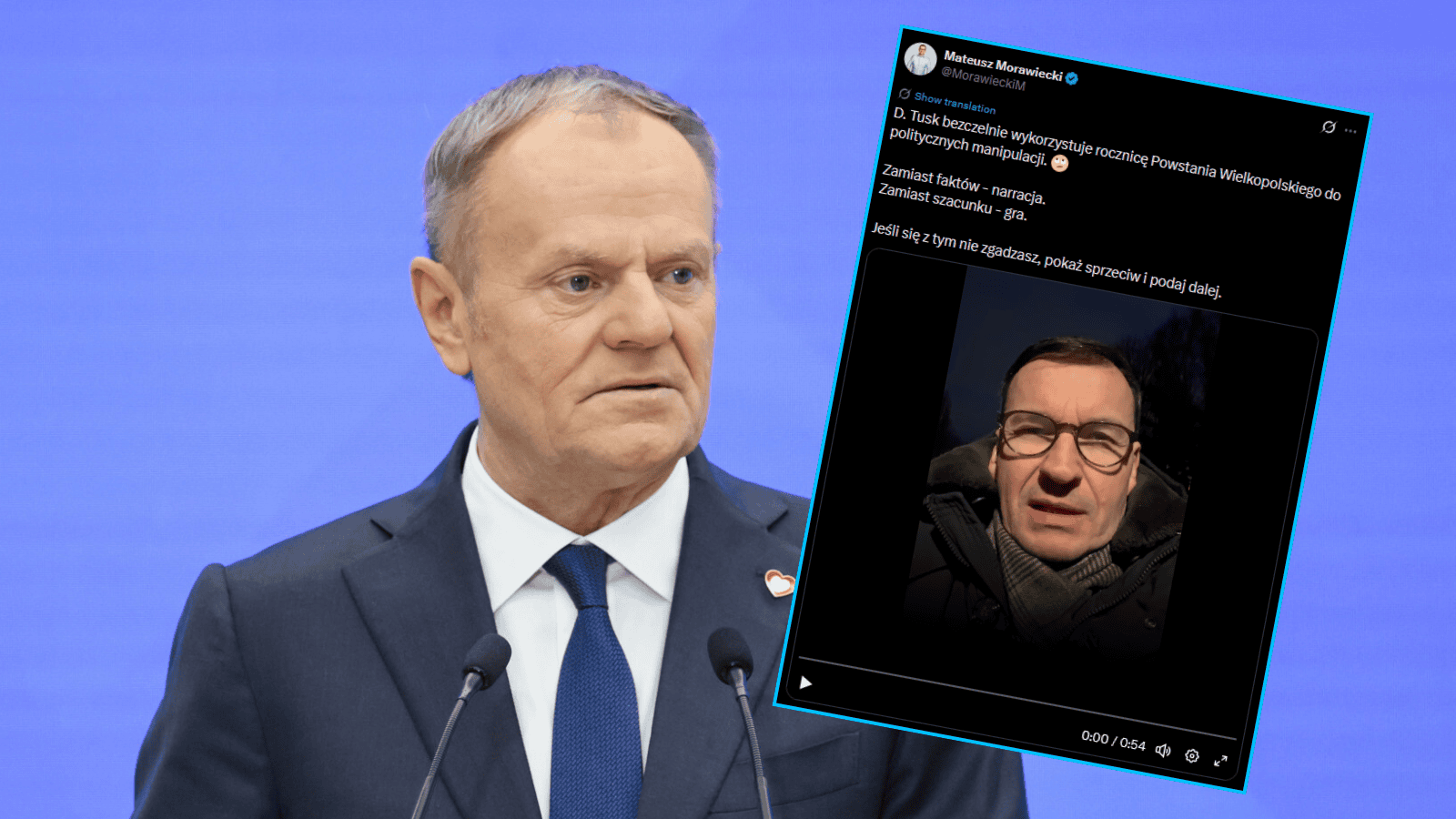 Morawiecki nie oszczędza Tuska. "Bezczelnie wykorzystuje". Ma pilny apel do wszystkich Polaków