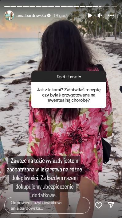 Anna Bardowska przekazała smutne wieści, fot. Instagram ania.bardowska 2.JPG