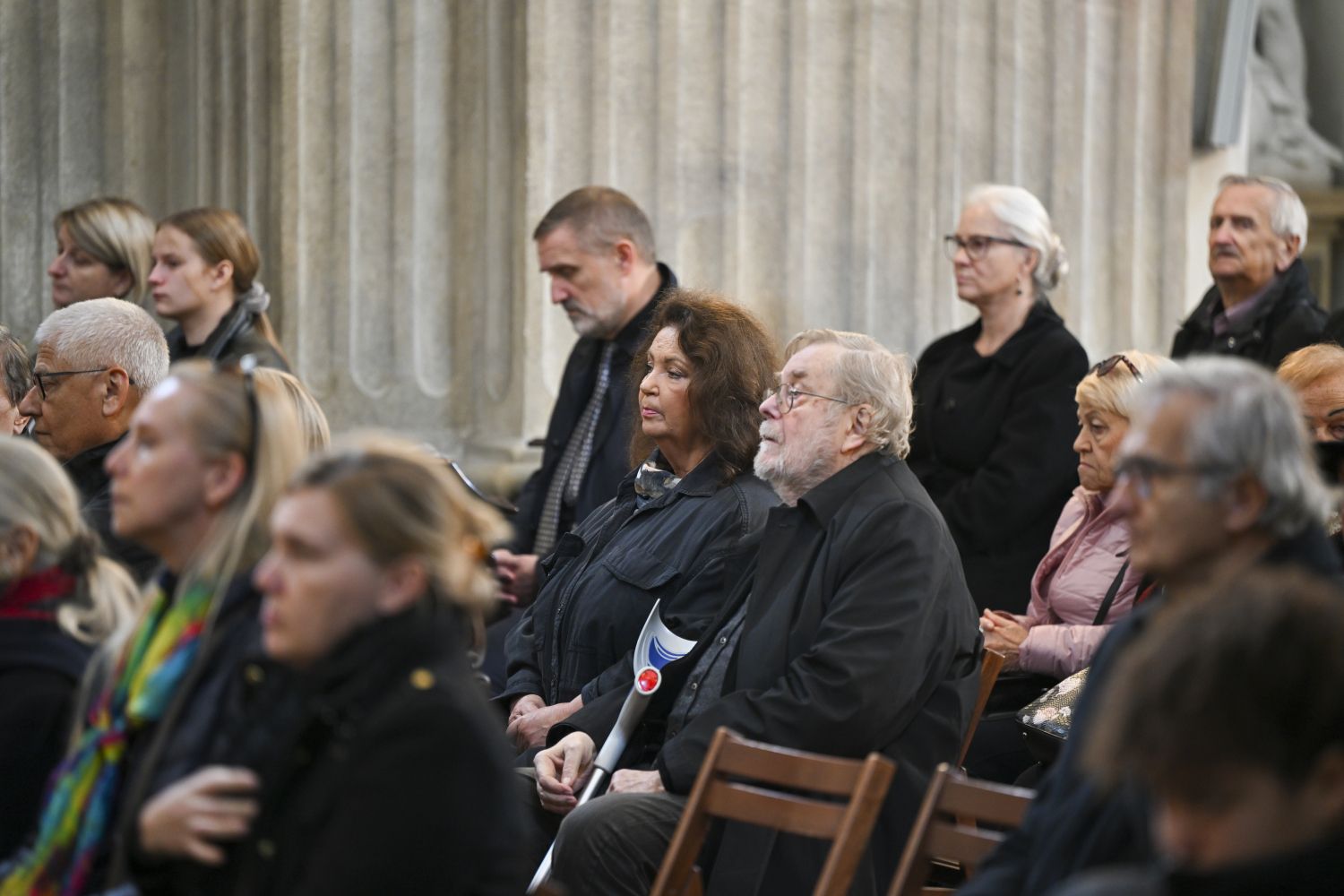 Anna Dymna pogrzeb Stanisława Radwana fot. AKPA