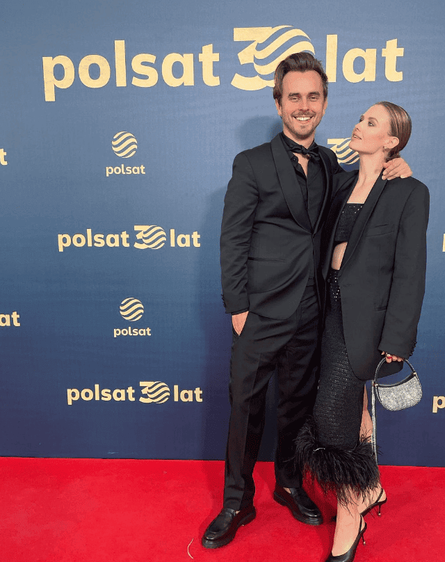 Anna Karczmarczyk z mężem, fot. Instagram