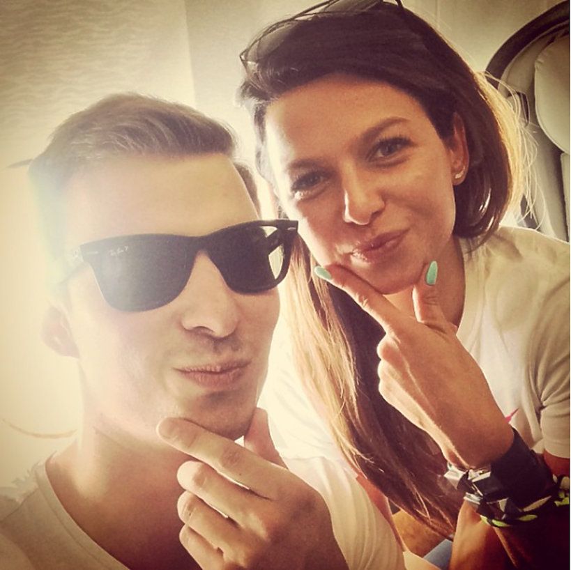 Anna Lewandowska, Piotr Stachurski, fot. Instagram
