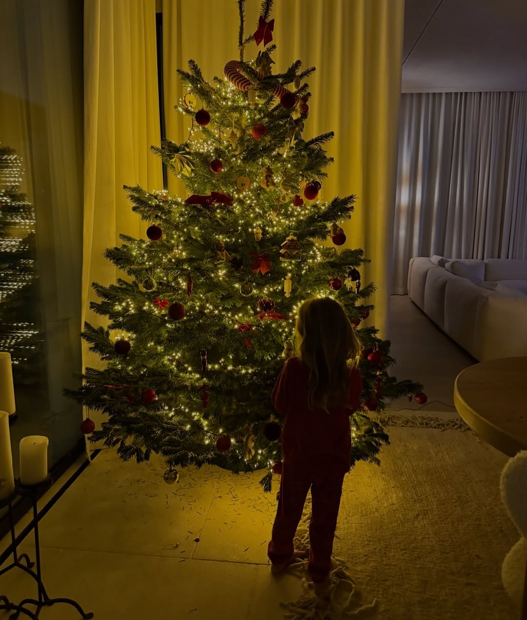 Święta u Lewandowskich. Zdjęcia z hiszpańskiej willi