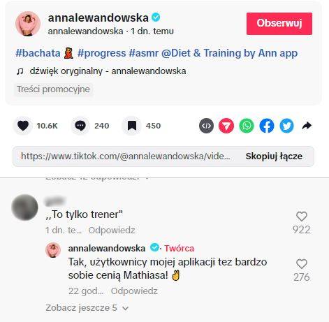 Anna Lewandowska wydała stanowczy komunikat.jpg