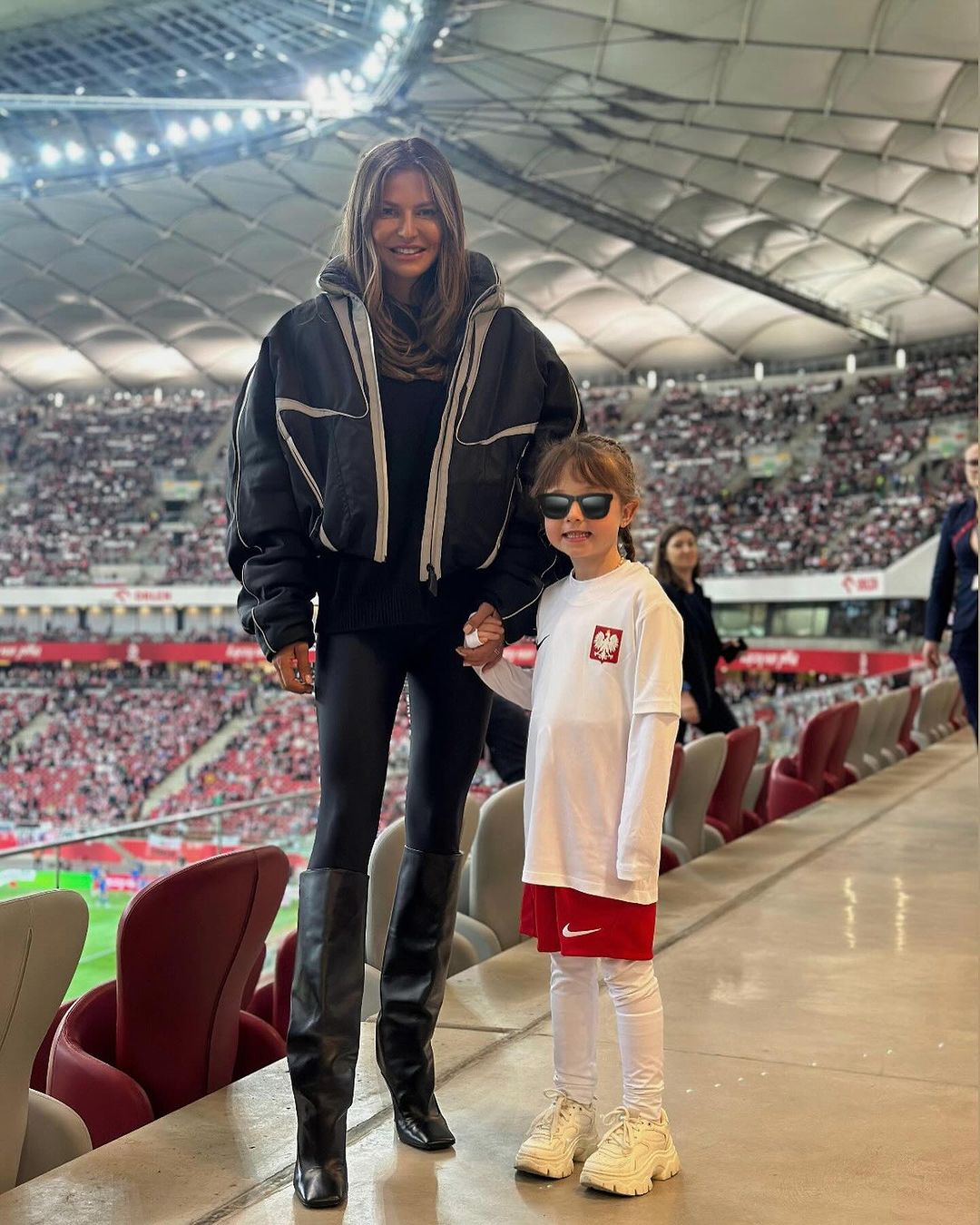 Anna Lewandowska z córką, fot. Instagram