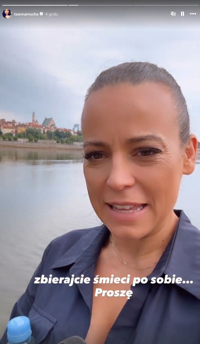Anna Mucha nie wytrzymała nad Wisłą. "Strasznie mnie to w*****a"