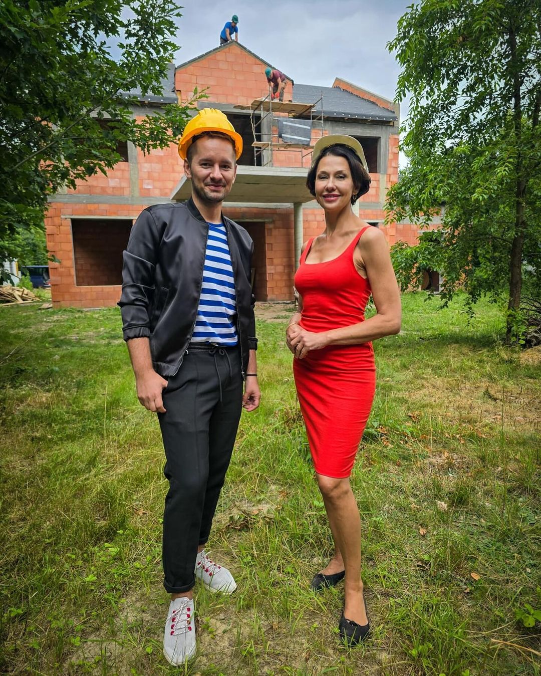 Anna Popek buduje dom, fot. Instagram
