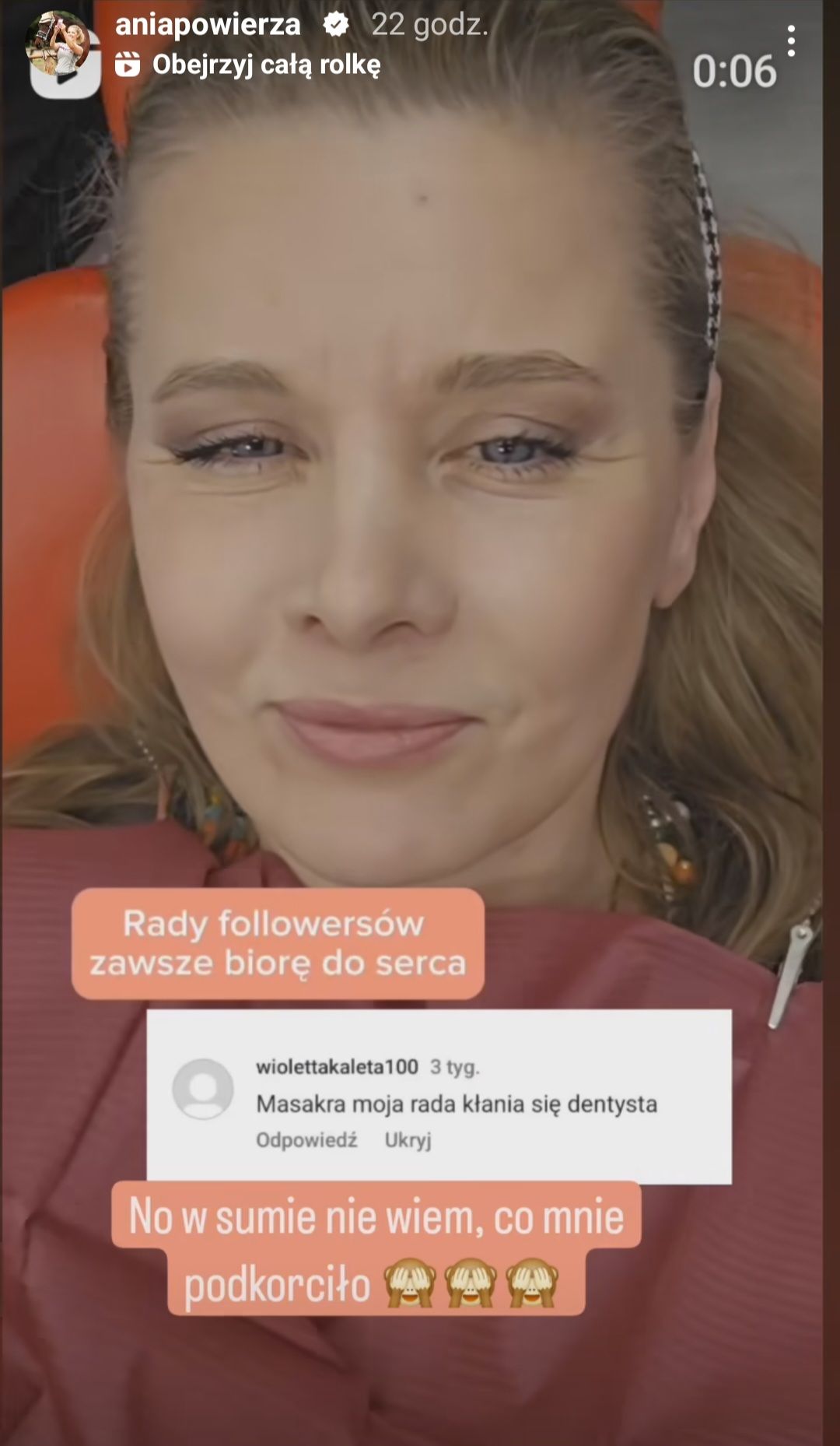 Anna Powierza, wybielenie zębów, co robi teraz