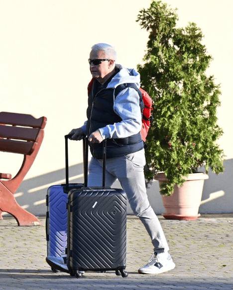 Apoloniusz Tajner  na ślubie Katarzyny Cichopek i Macieja Kurzajewskiego, fot. KAPiF