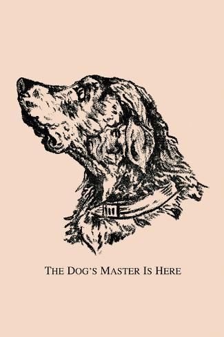 Art Print_ Optical Illusion Puzzle_ The Dog's Master is Here _ 18x12in.jpg