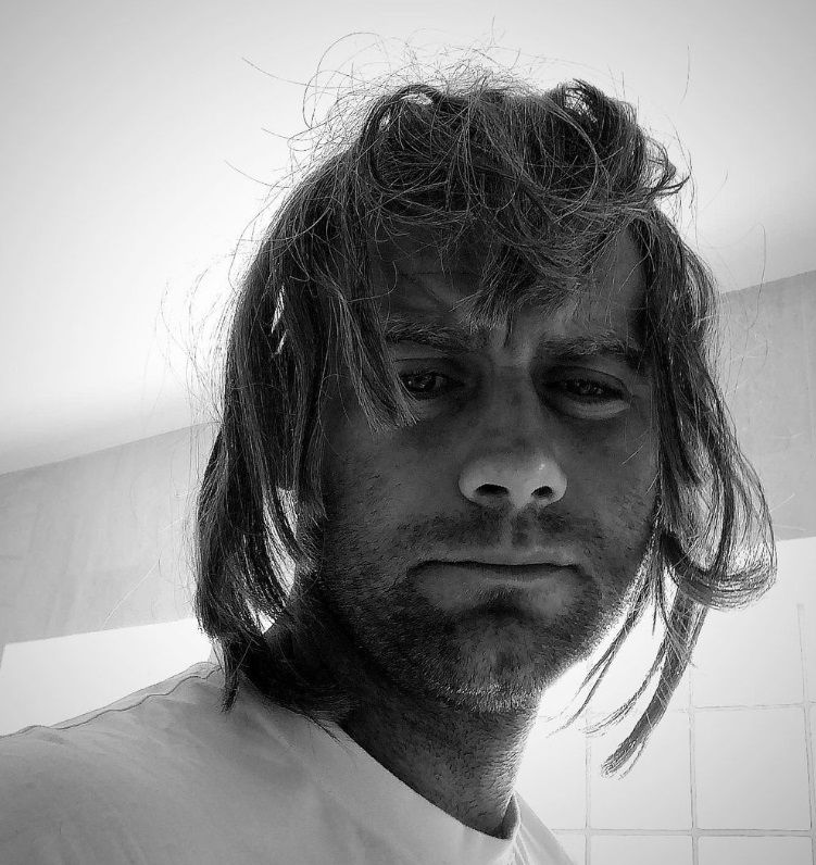 Artur Boruc w długich włosach, fot. Instagram