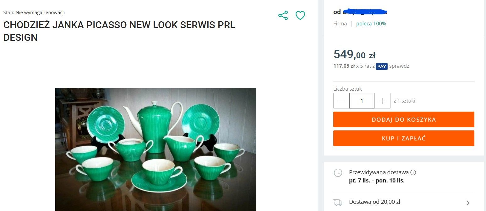 W PRL-u były w każdym domu, dziś mają zawrotne ceny. Te filiżanki to łakomy kąsek dla kolekcjonerów