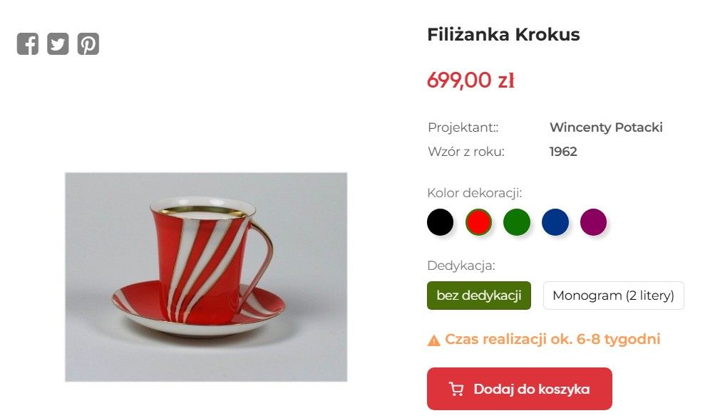 W PRL-u były w każdym domu, dziś mają zawrotne ceny. Te filiżanki to łakomy kąsek dla kolekcjonerów