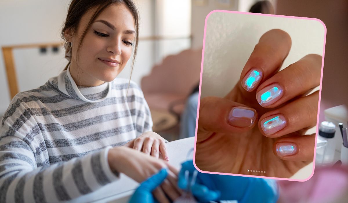 Aurora nails największem trendem z stylizacji paznokci