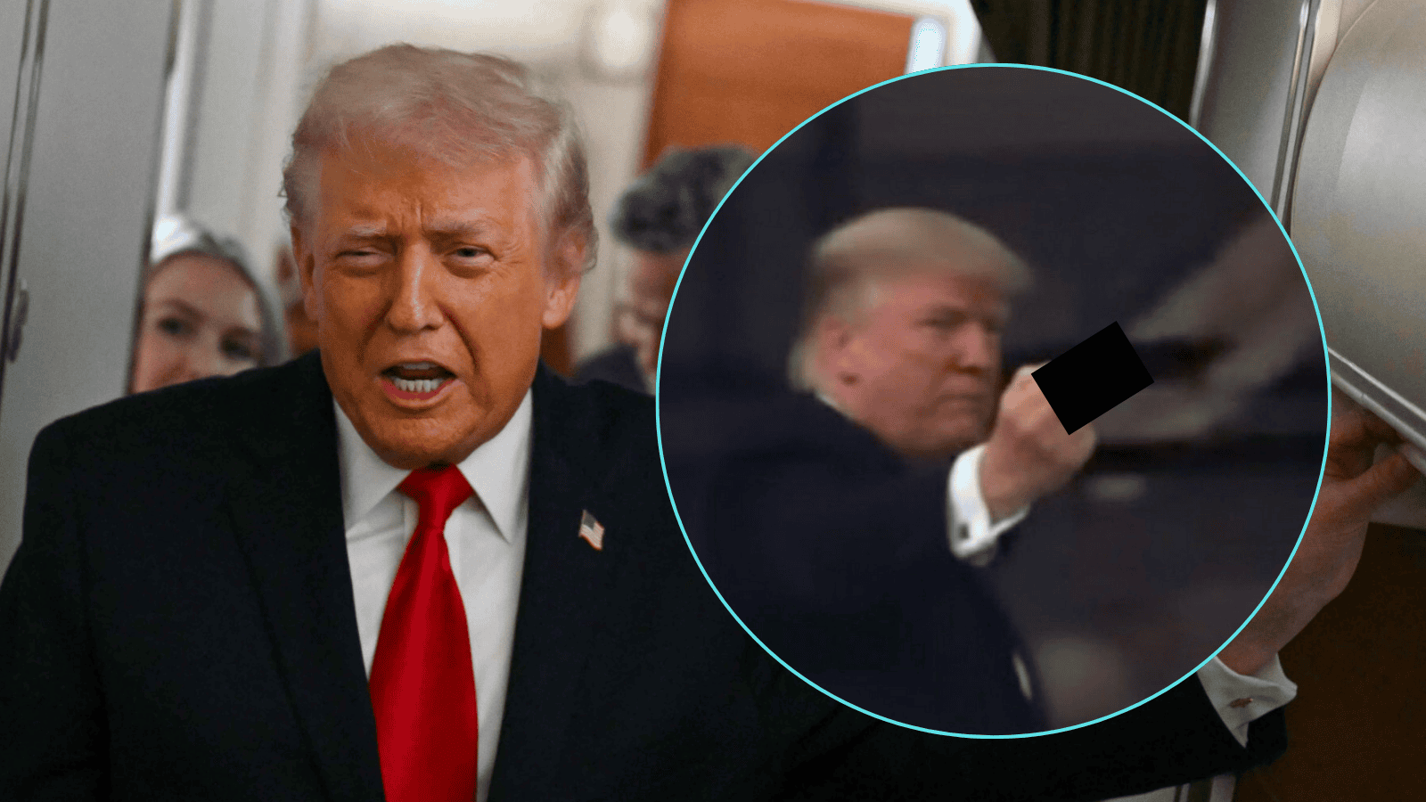 Trump nie wytrzymał. Po tych słowach pokazał środkowy palec