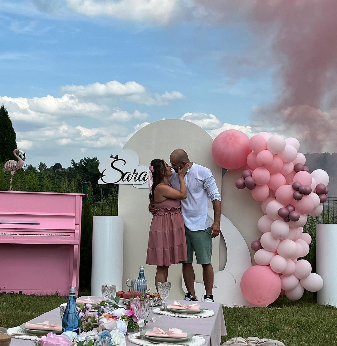 Baby shower Anny Sowińskiej, fot. Instagram