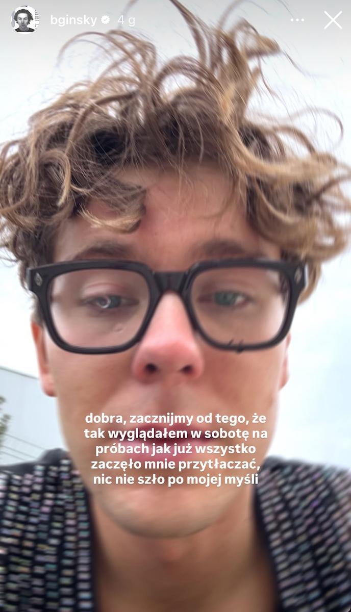 Zapłakany Mikołaj "Bagi" Bagiński zostawił tajemniczy symbol