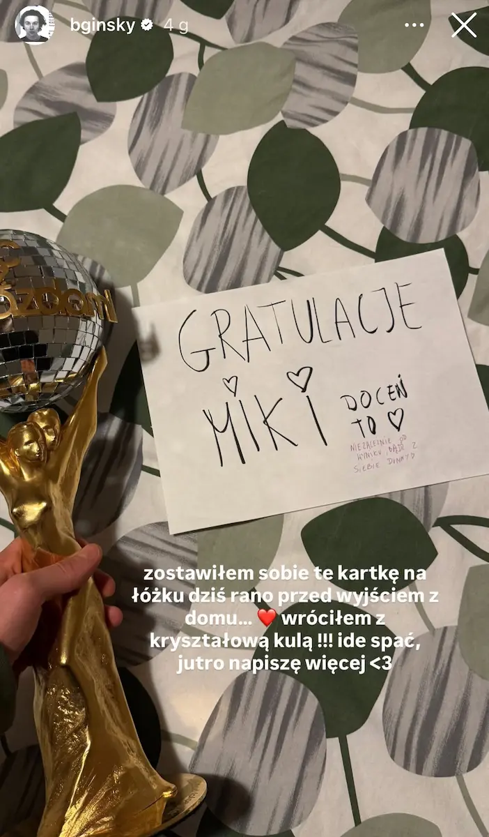 Zapłakany Mikołaj "Bagi" Bagiński zostawił tajemniczy symbol