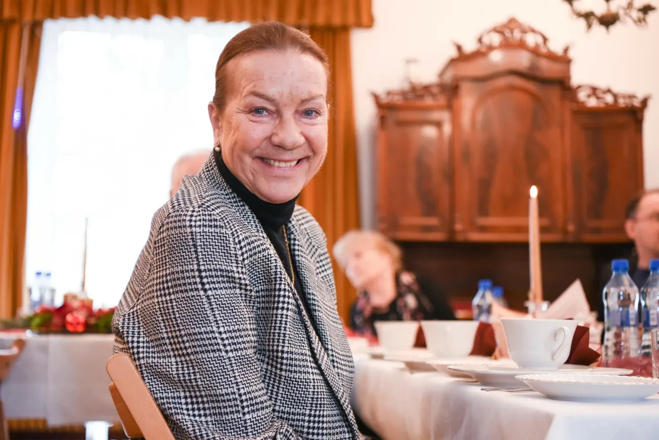 Była pierwszą żoną Karola Strasburgera. Wiadomo, dlaczego się rozstali