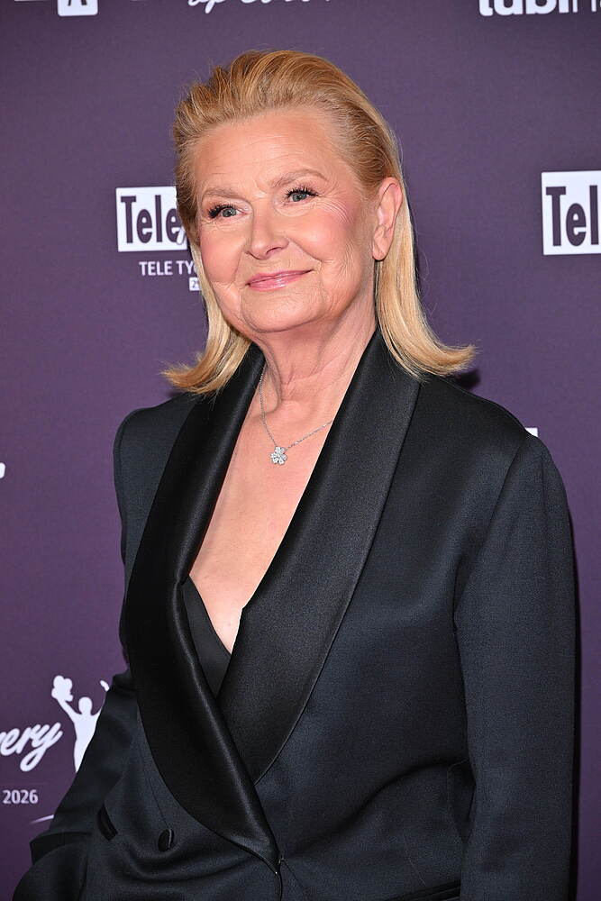 Telekamery 2026. Barbara Busztynowicz zachwyca w czarnej kreacji