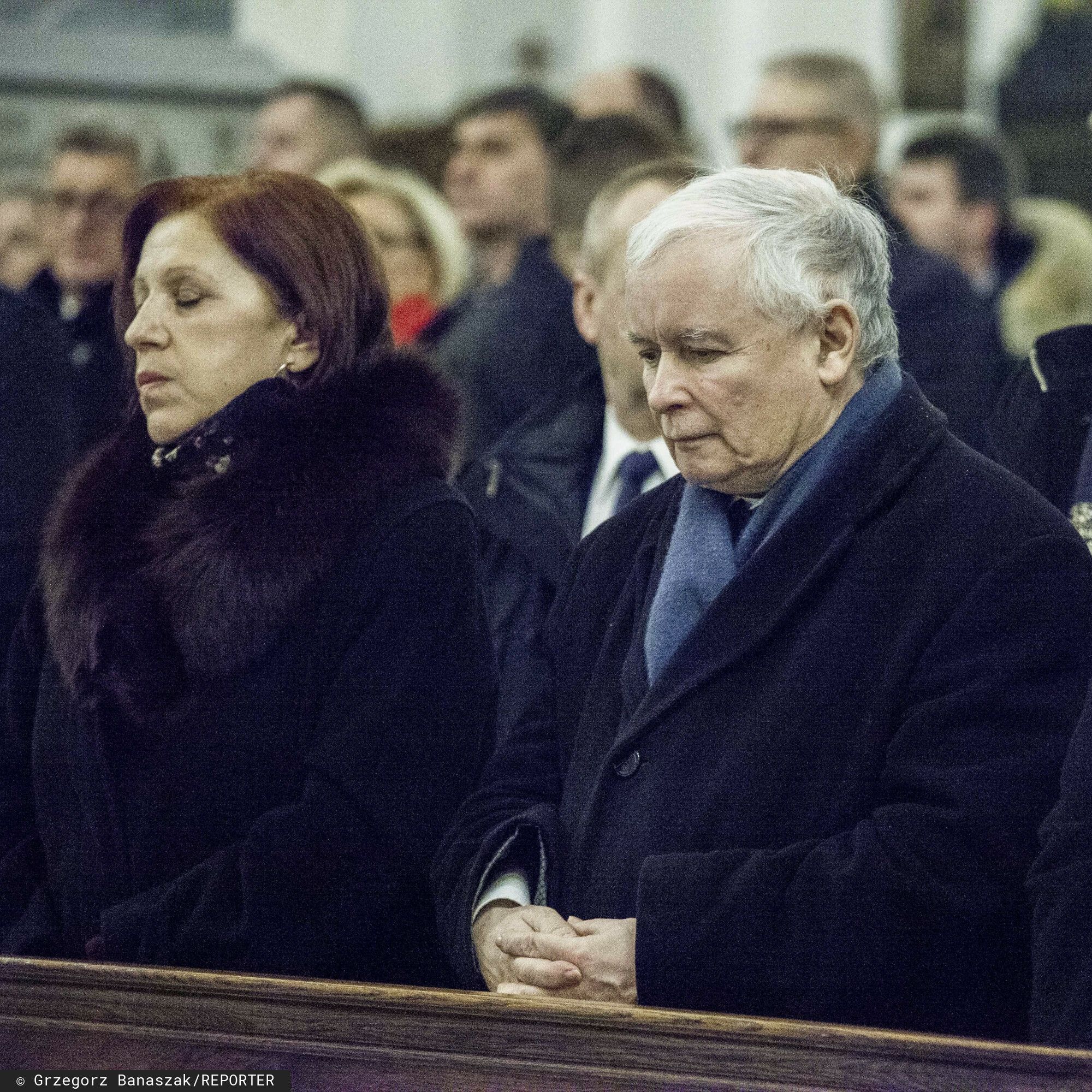 Barbara Skrzypek i Jarosław Kaczyński, fot. EastNews