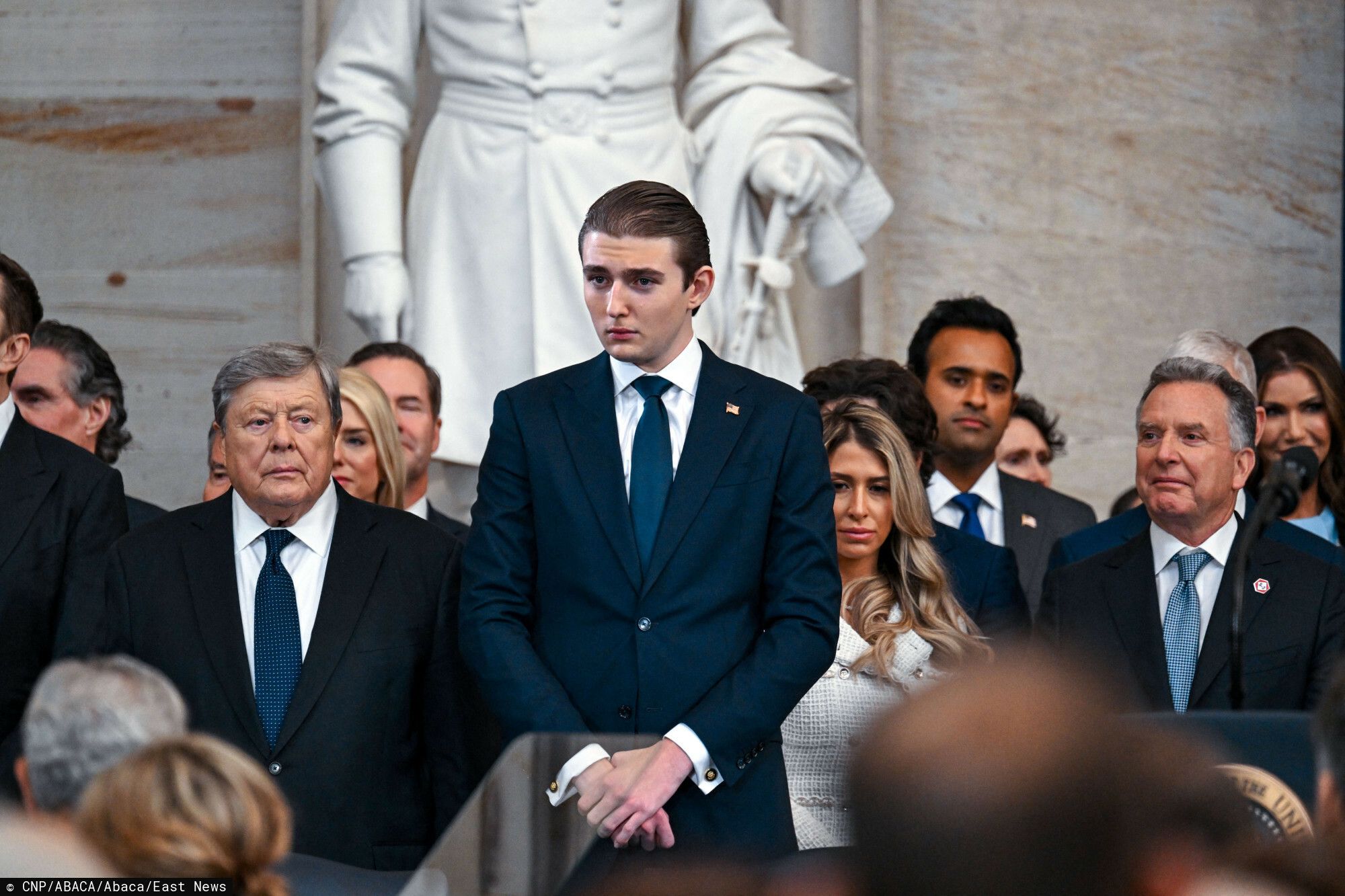 Barron Trump na inauguracji