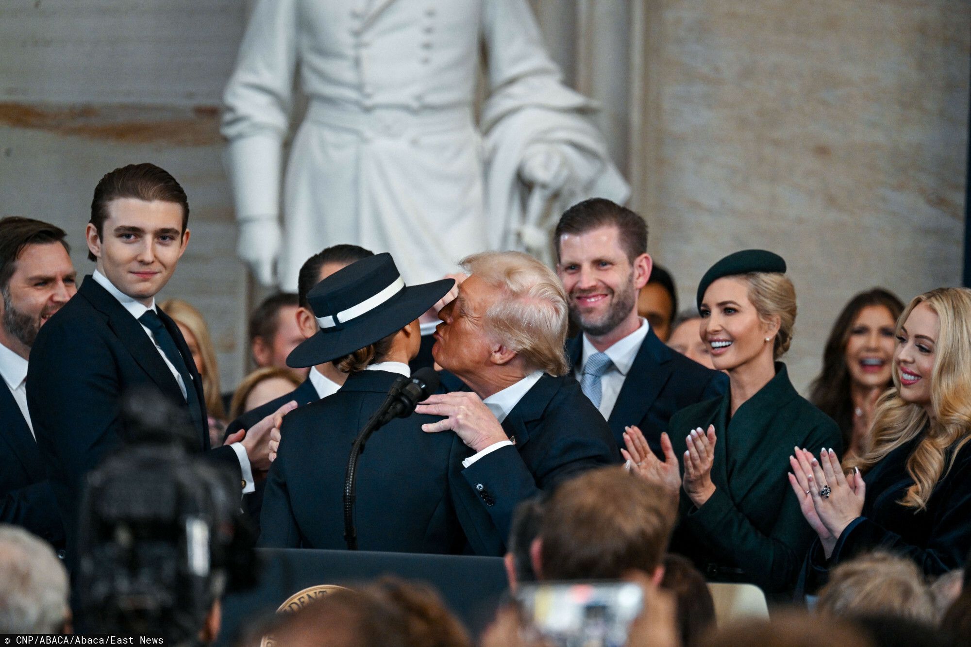 Barron Trump na inauguracji