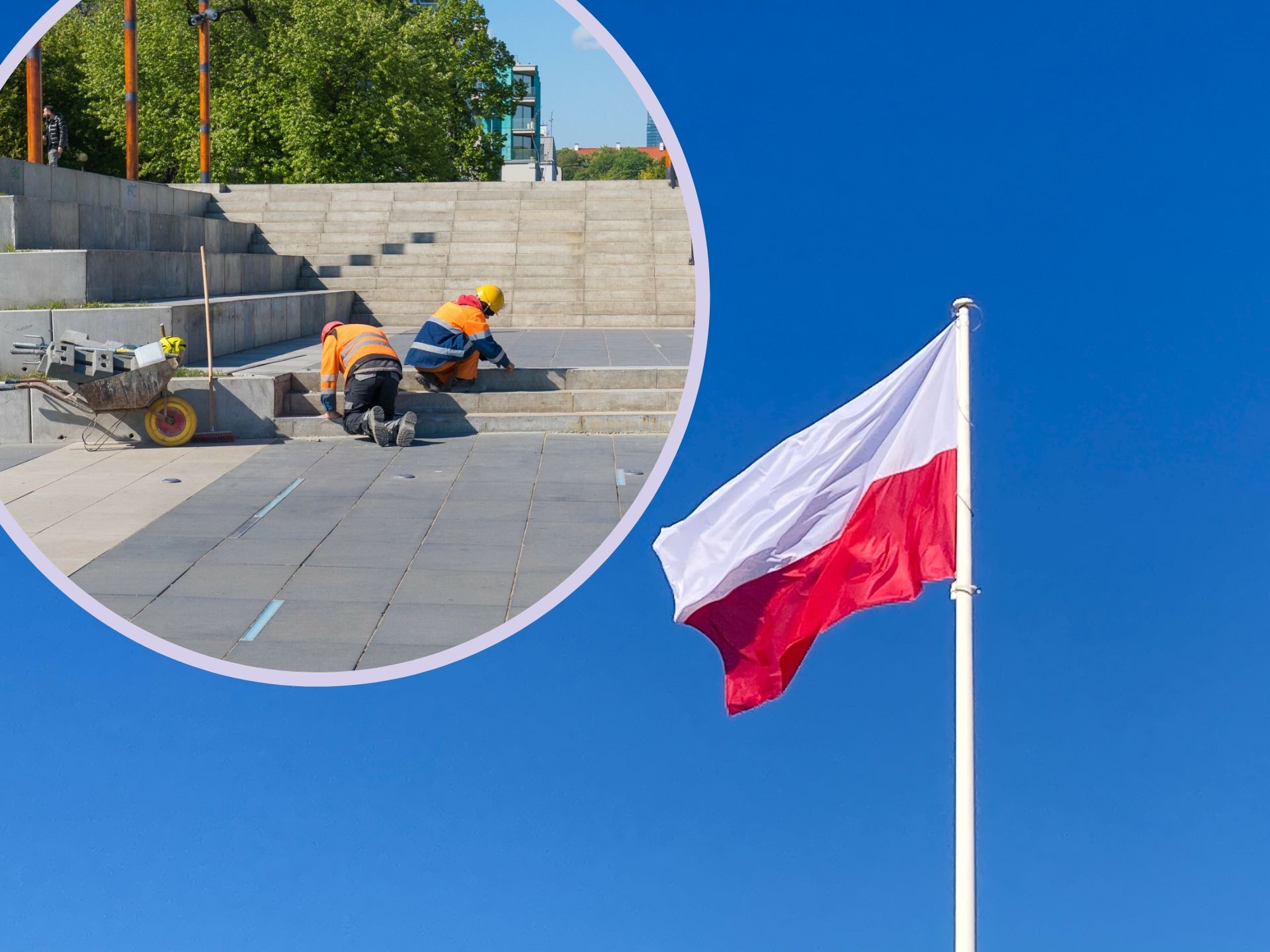 pracownicy-polska-robotnik-flaga