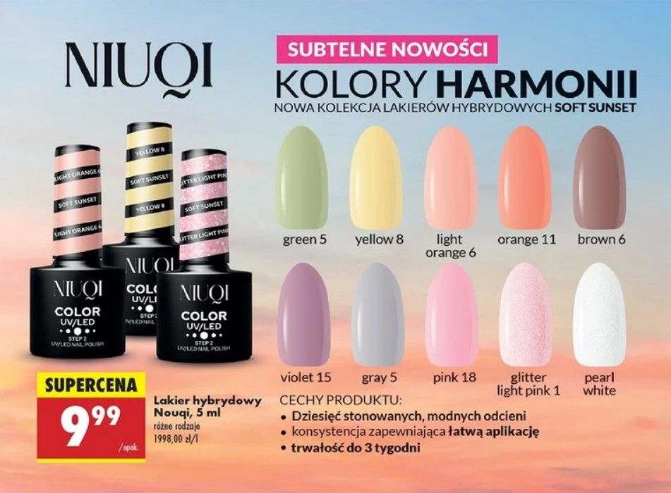Lakiery z kolekcji Jeleniewskiej/Biedronka