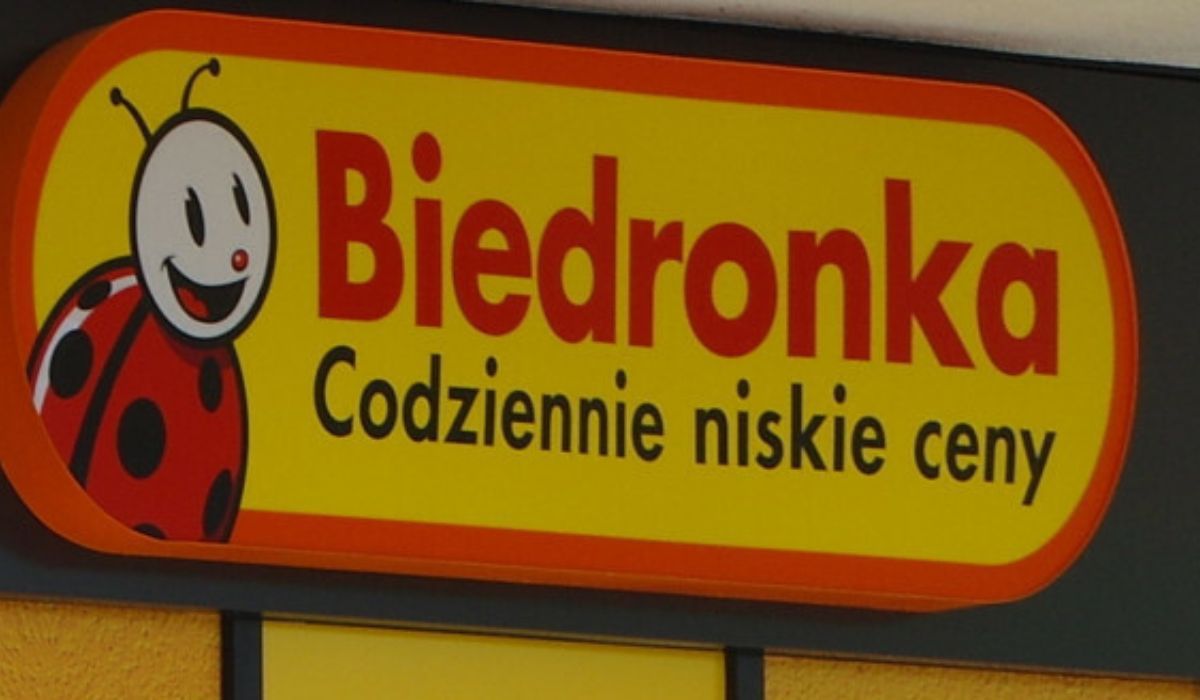 szyld biedronki