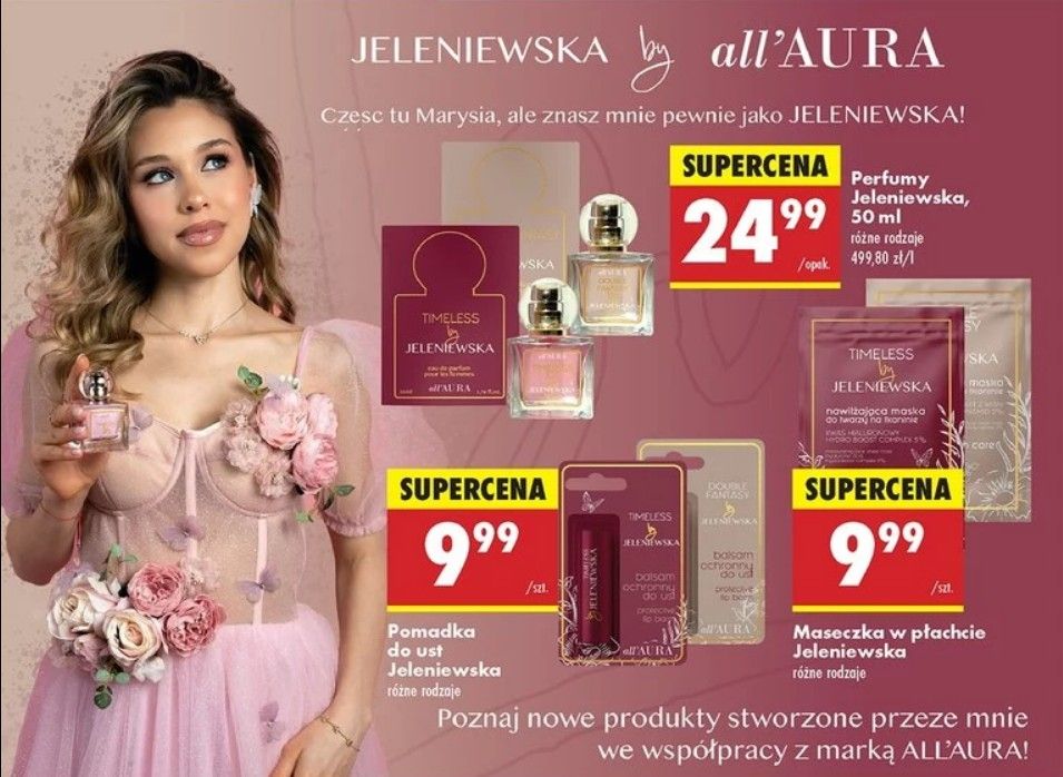 Jeleniewska kosmetyki/Biedronka