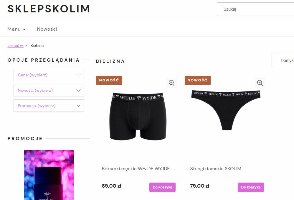 Tyle Skolim liczy sobie za stringi. Kwota wbija w fotel