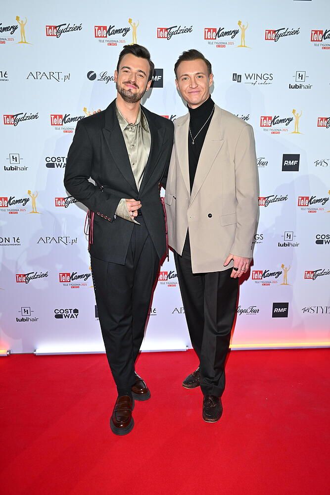 Błażej Stencel z ukochanym, fot. KAPiF