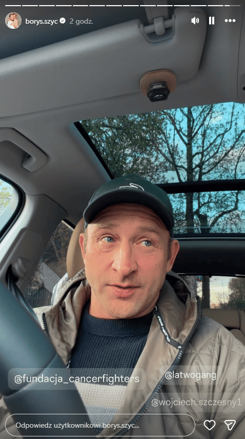 To jeszcze nie koniec, Borys Szyc zwrócił uwagę na ważną rzecz. Wczoraj wziął udział w zbiórce