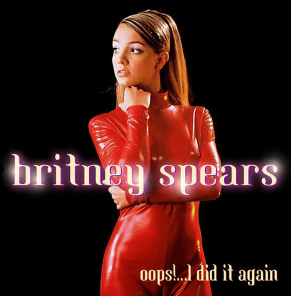 Britney Spears w czerwonym lateksie
