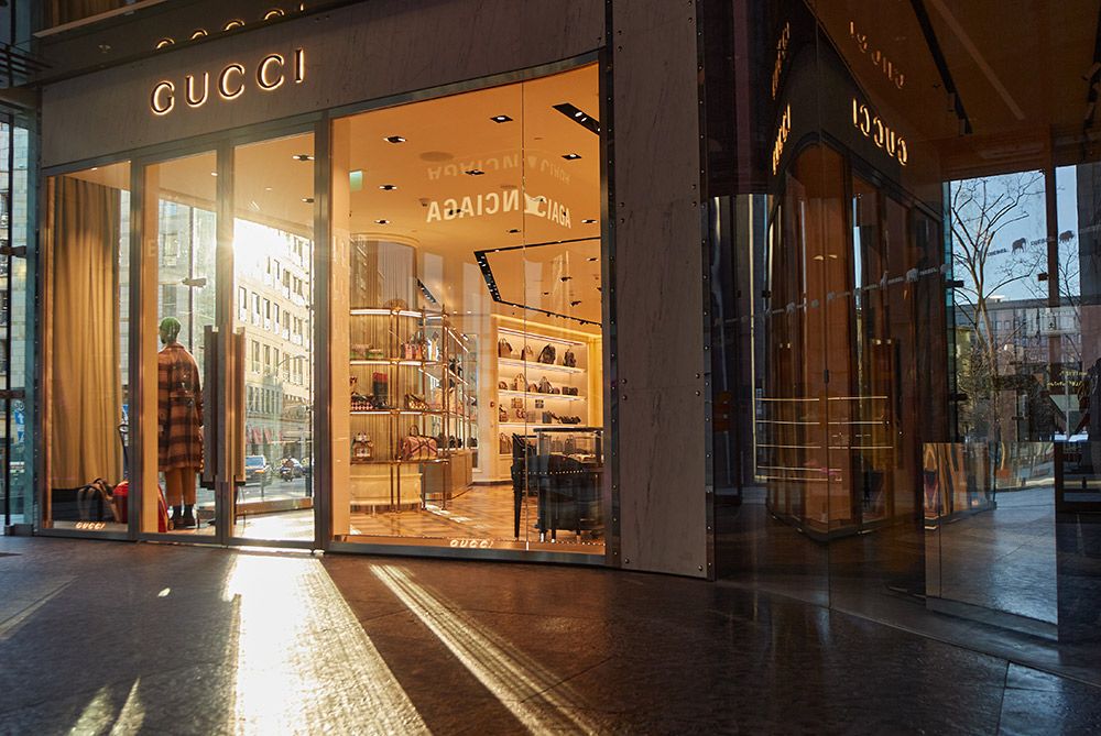 Butik Gucci w Polsce