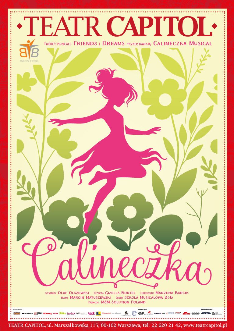 Premiera musicalu „Calineczka” – 30 maja w Teatr Capitol