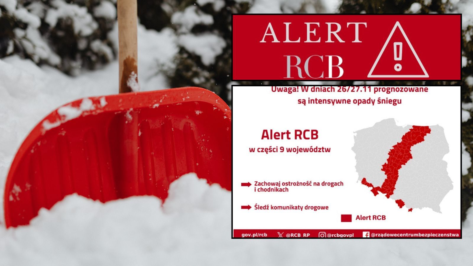 Alert RCB dla dziewięciu województw. IMGW ostrzega Polaków przed niebezpieczną pogodą