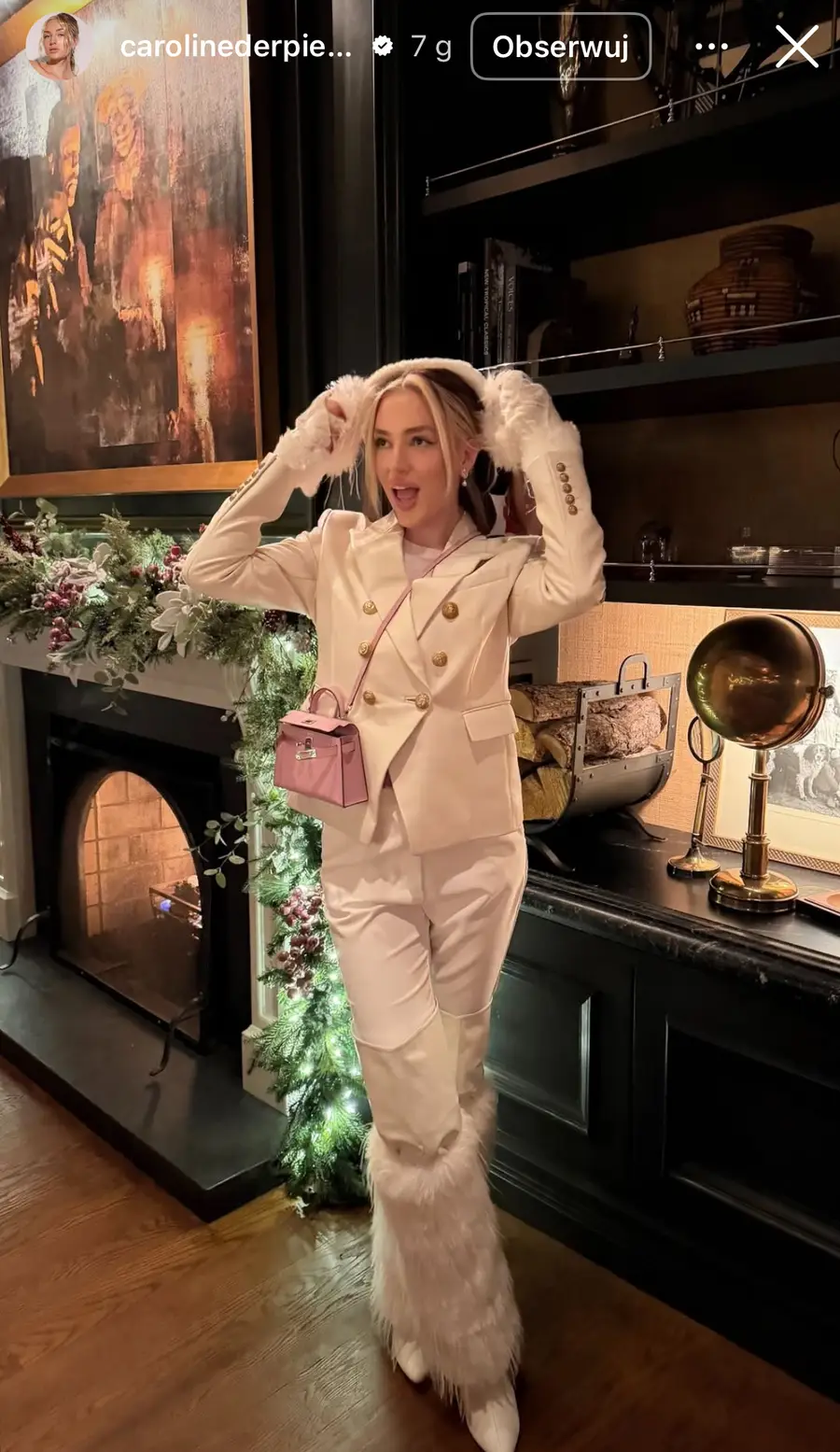 Zaskakujący ruch Derpienski ws Sylwestra. Tak celebrytka spędza ostatnie dni roku