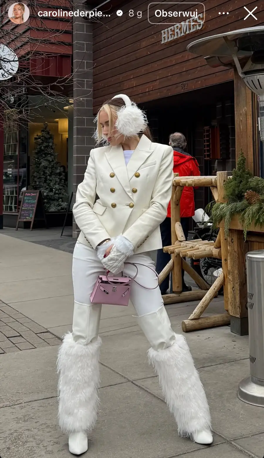 Zaskakujący ruch Derpienski ws Sylwestra. Tak celebrytka spędza ostatnie dni roku