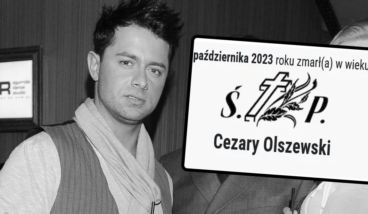 Cezary Olszewski pogrzeb