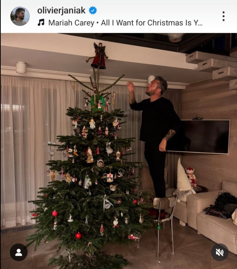 Gwiazdy chwalą się pięknymi choinkami. Wśród drzewek prawdziwe dzieła sztuki