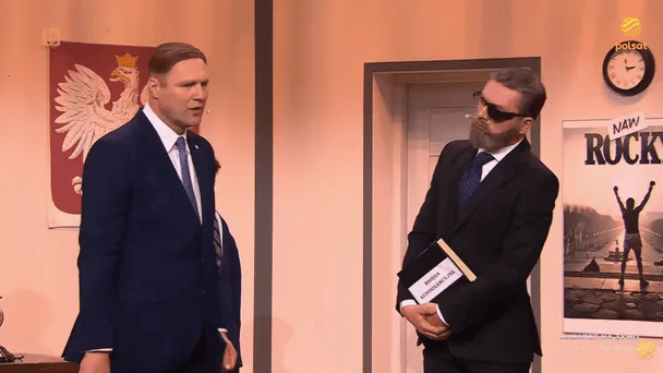 Najpierw dworowali z prezydenta, a teraz to. Kabareciarz się nie hamował