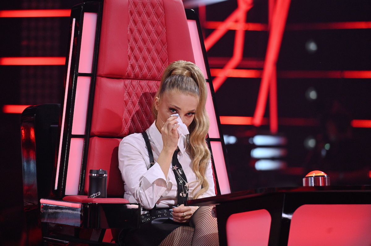 Cleo płacze w The Voice Kids, fot. TVP