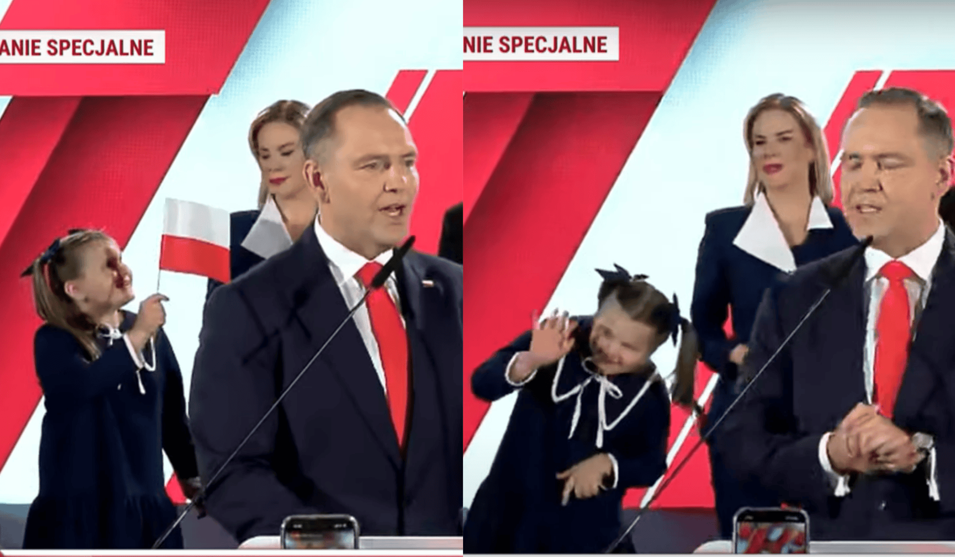 Córka Nawrockiego, fot. TV Republika