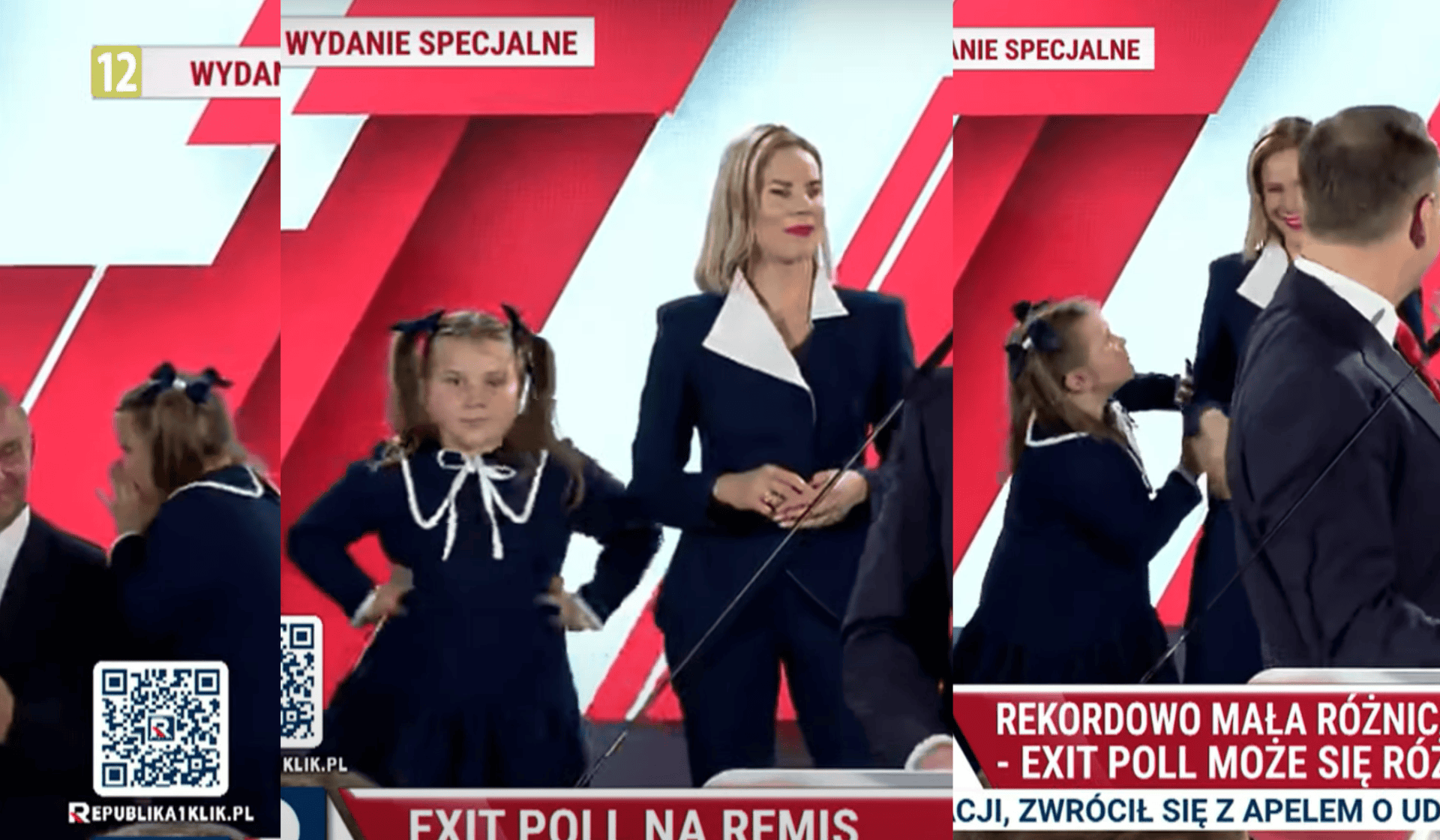 Córka Nawrockiego, fot. TV Republika
