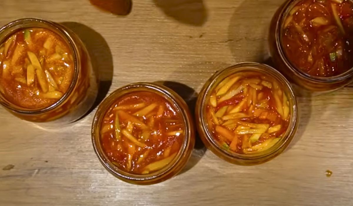 Cukinia w zalewie