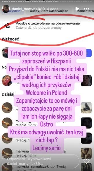 Niepokojące nagranie Martyniuka. W tle Hiszpania 