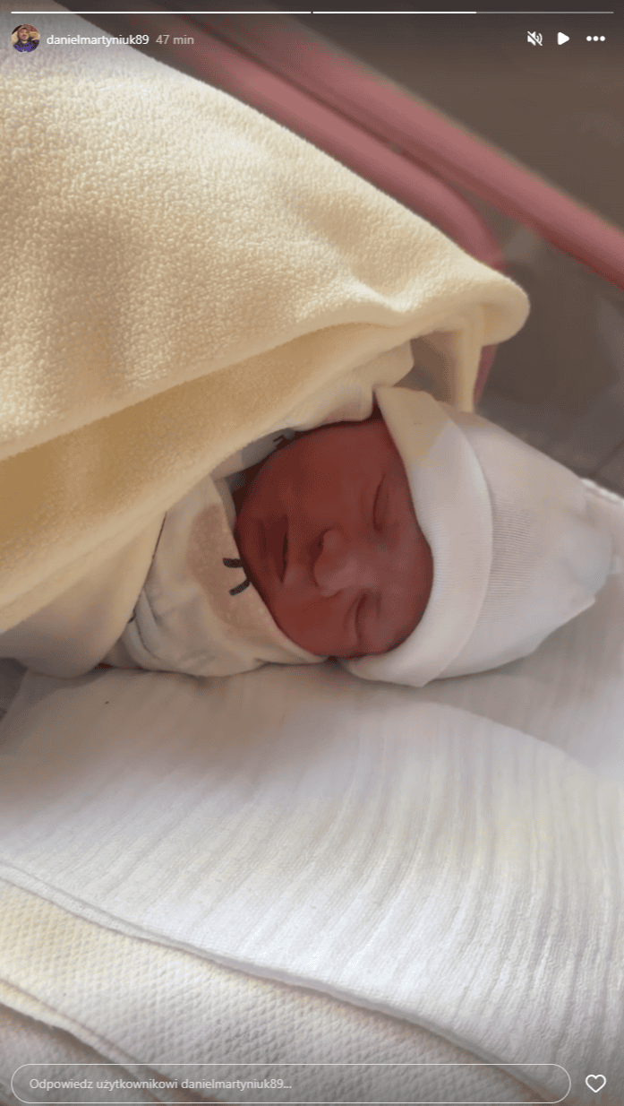 Daniel Martyniuk został ojcem. Z dumą pokazał zdjęcie synka. Ale słodziak