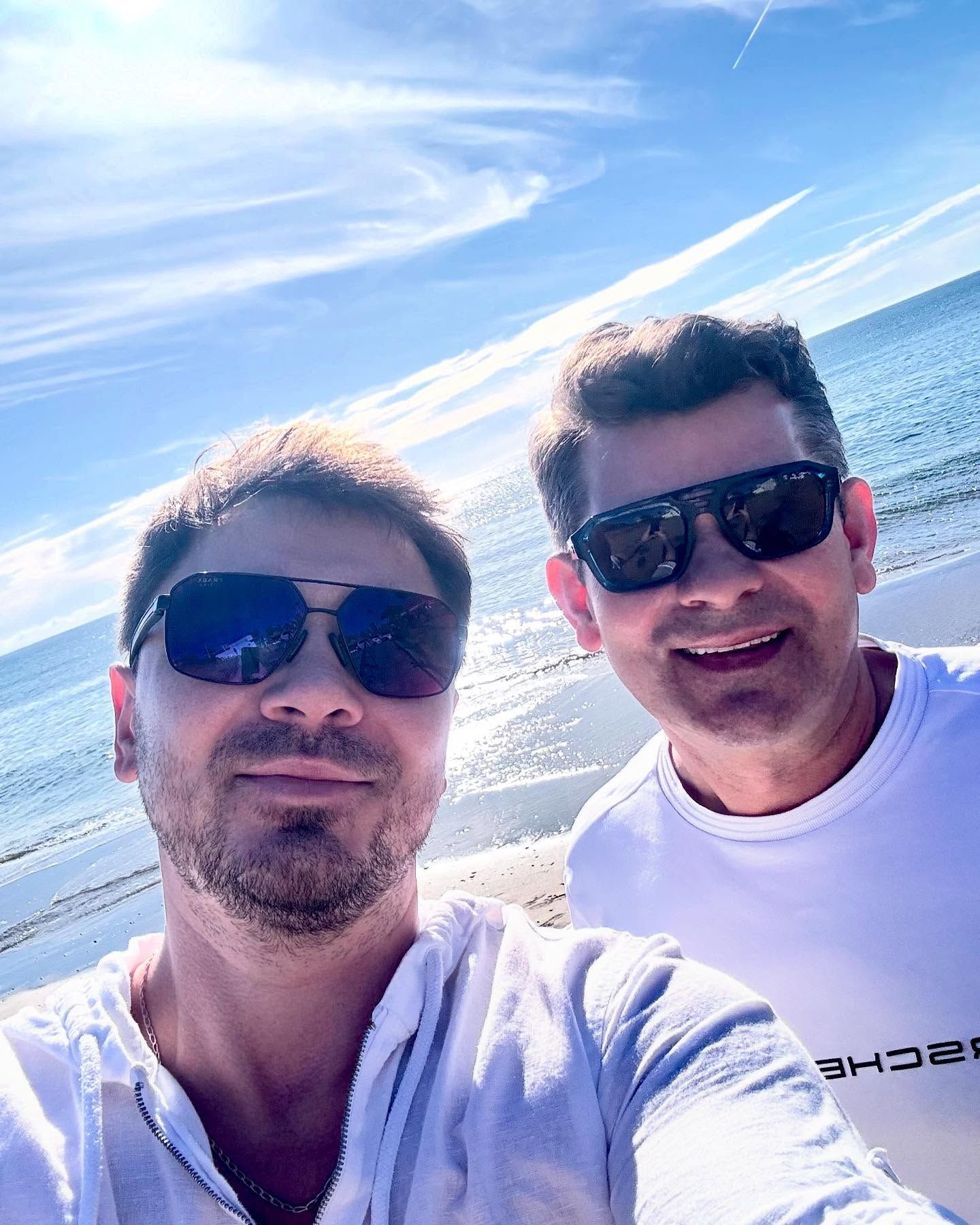 Daniel i Zenon Martyniukowie fot. Instagram